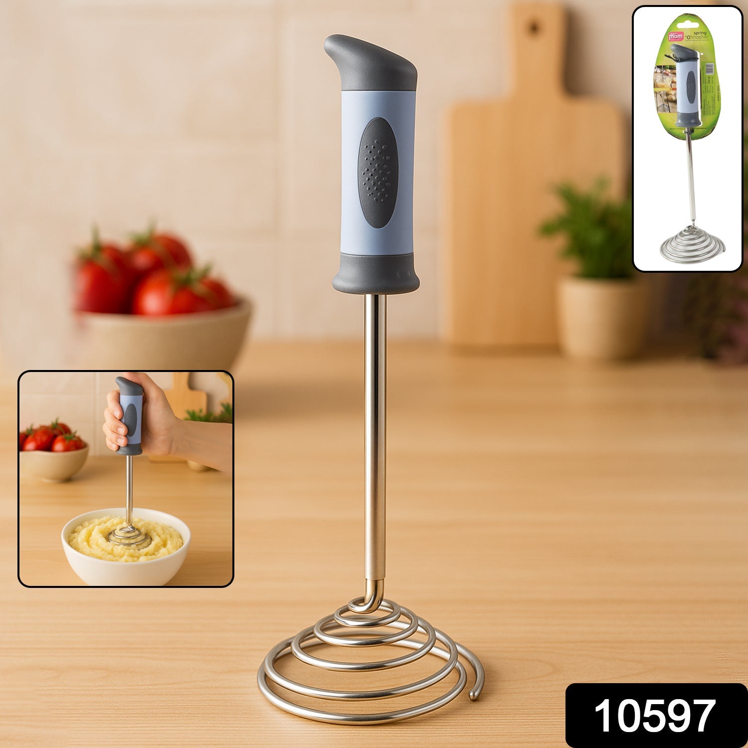 Stainless Steel Spring O’Masher Stainless Steel Spring O’Masher